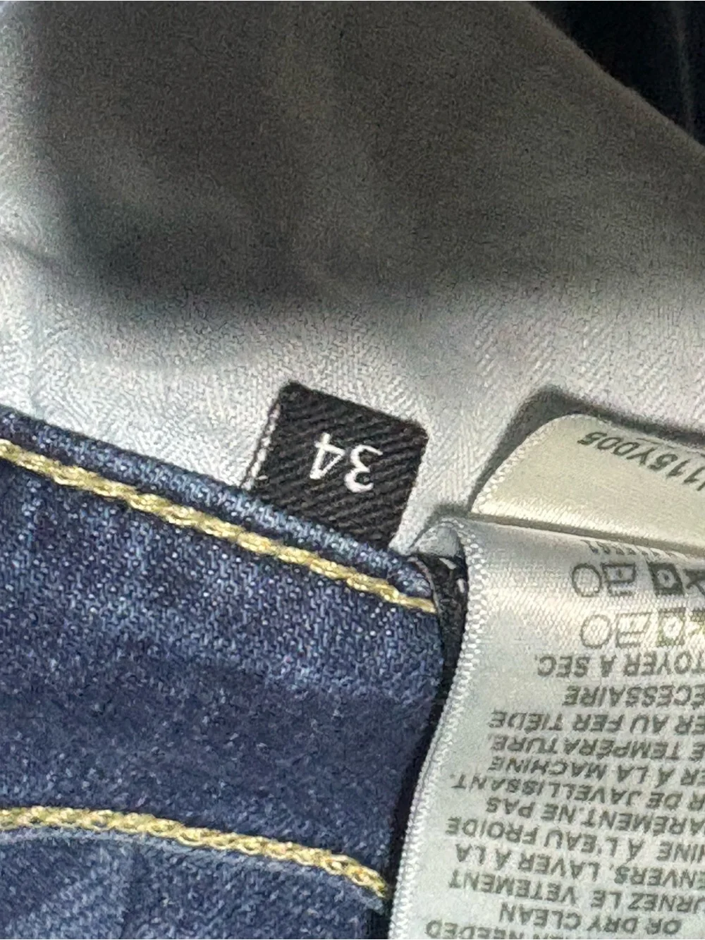 7 FAMK Denim Jeans - Picture 4 of 4
